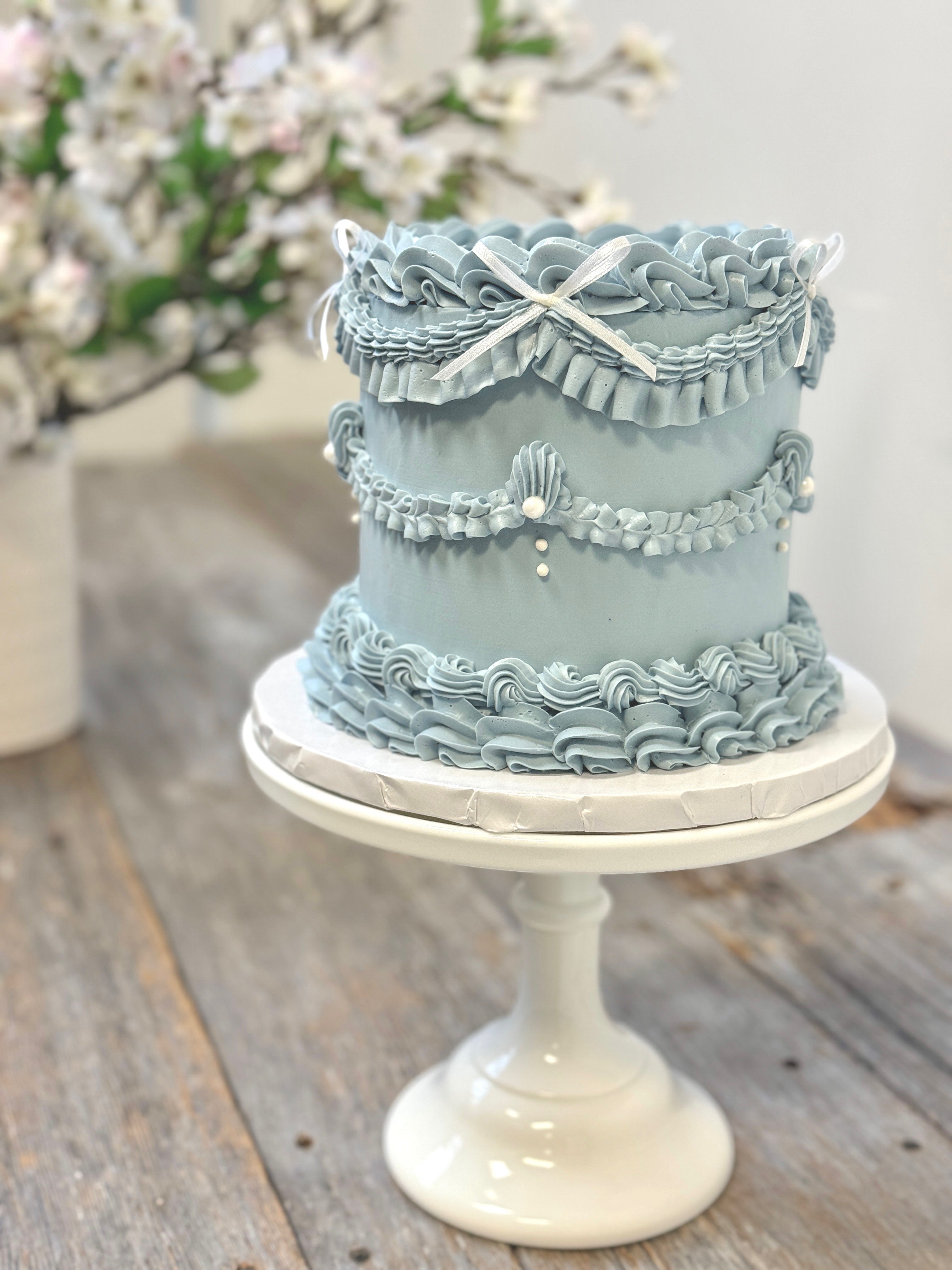 Gâteau VINTAGE "Boucle"