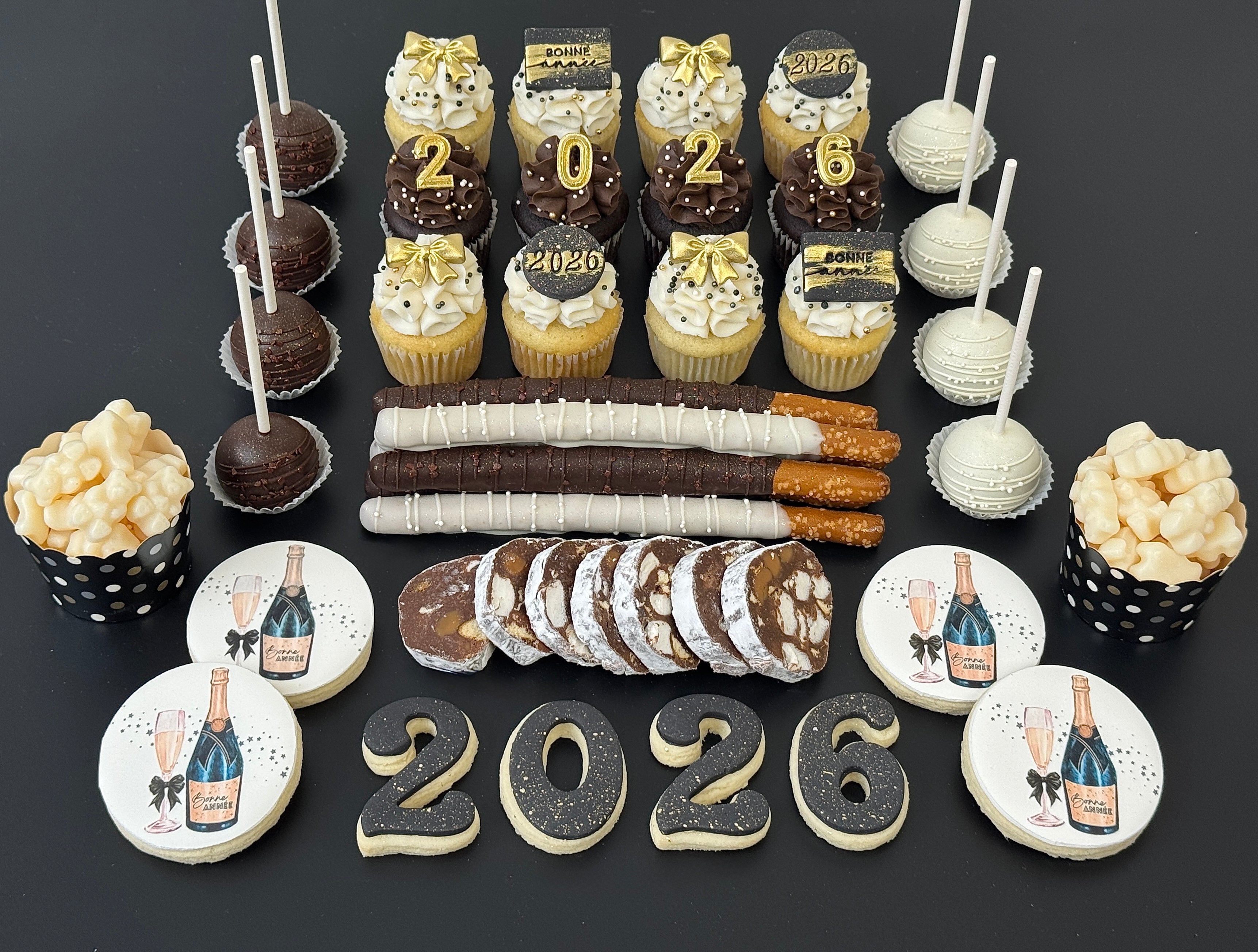 NOUVEL AN CHIC | Centre de table