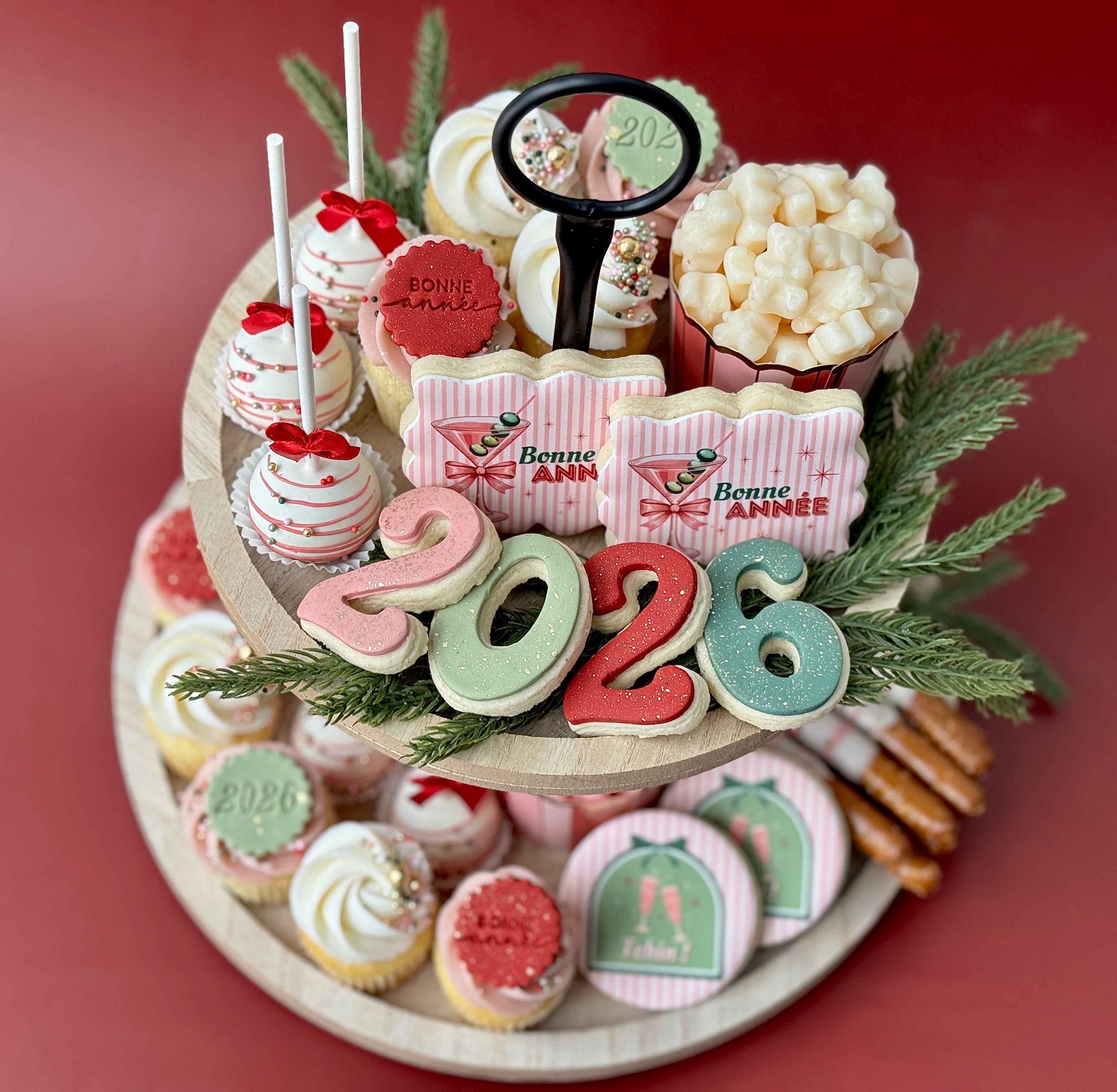 NOUVEL AN RÉTRO | Centre de table