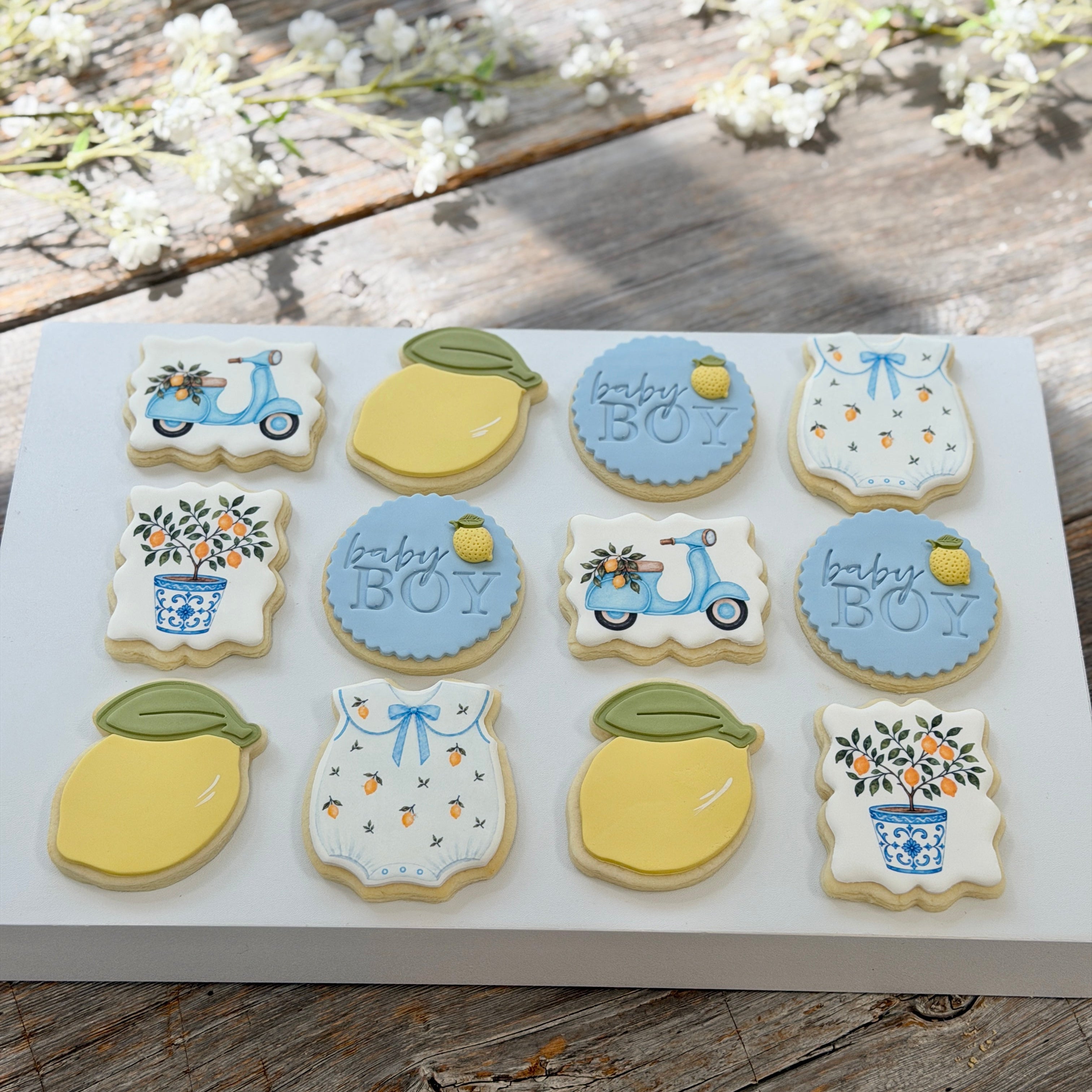 CITRON SUCRÉ (bleu) | Biscuits au beurre