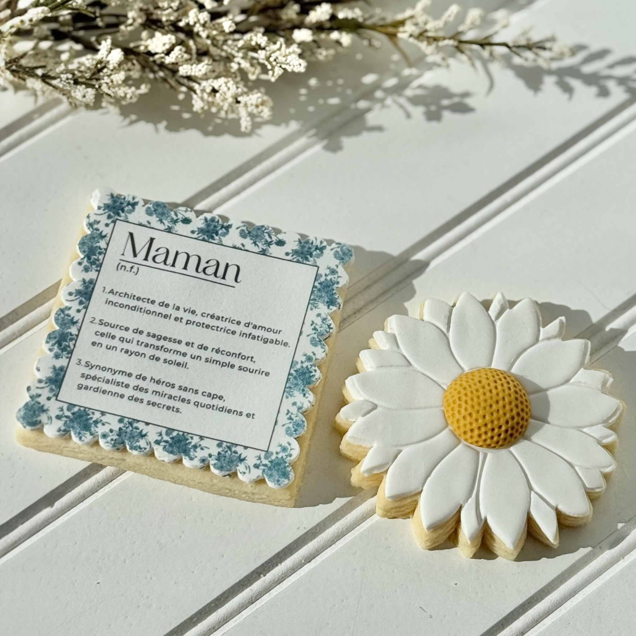 FÊTE DES MÈRES | Duo de  biscuits