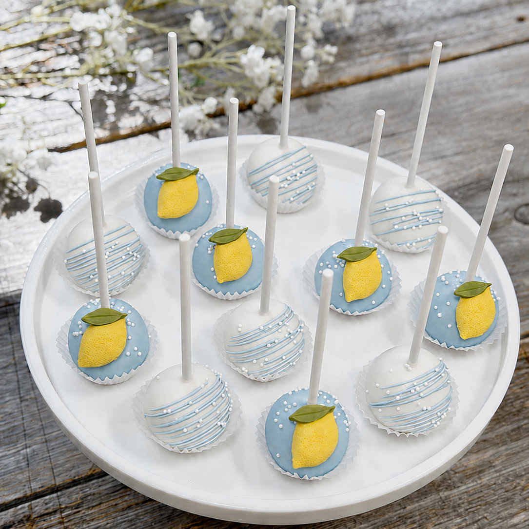 CITRON SUCRÉ (Bleu) | Cakepops