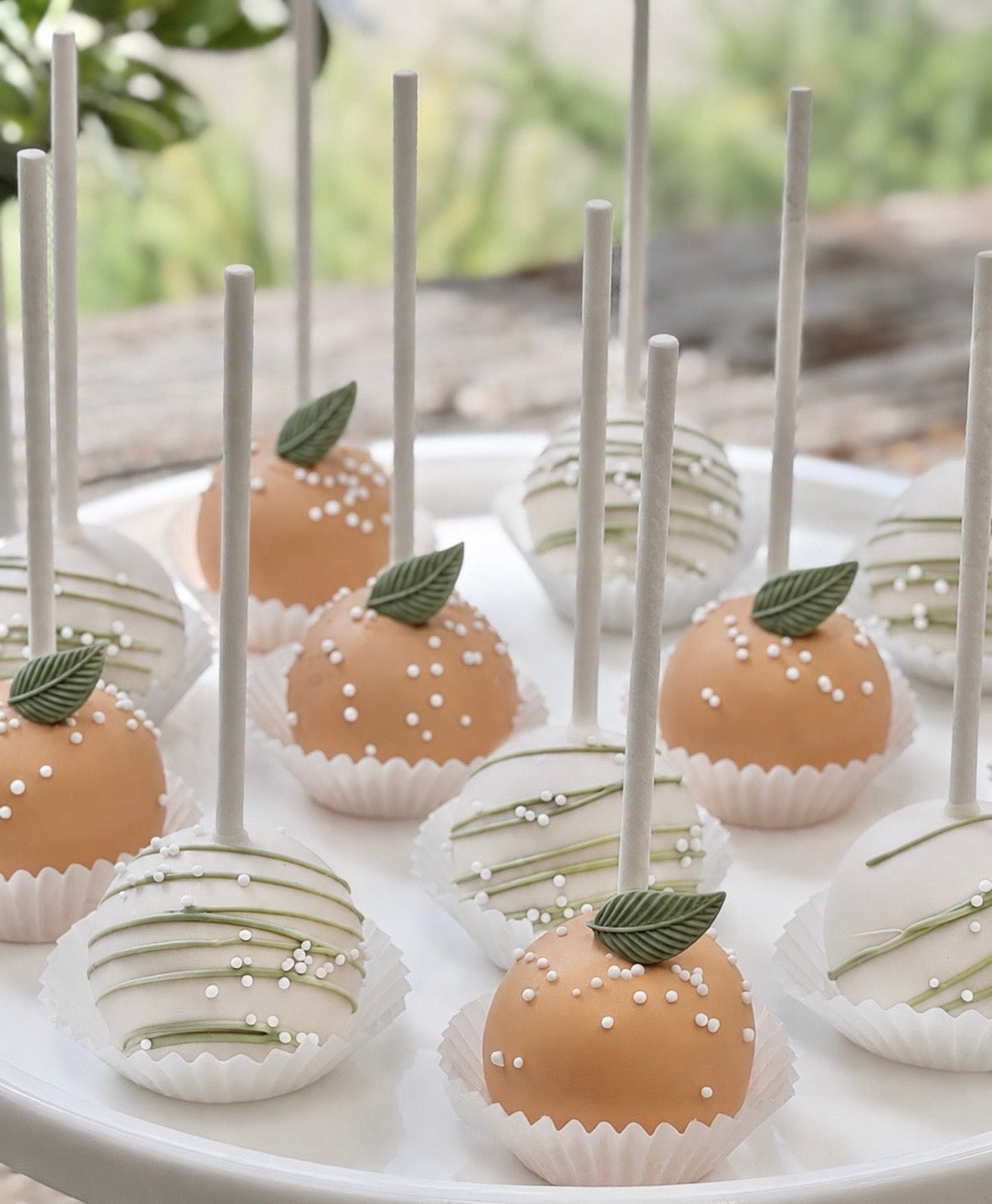 PÊCHE SUCRÉE | Cakepops