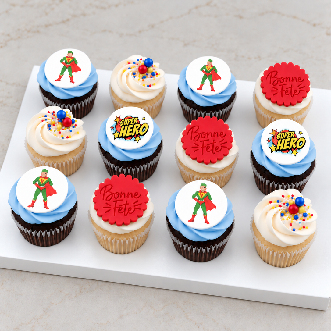 SUPER-HÉROS | Cupcakes