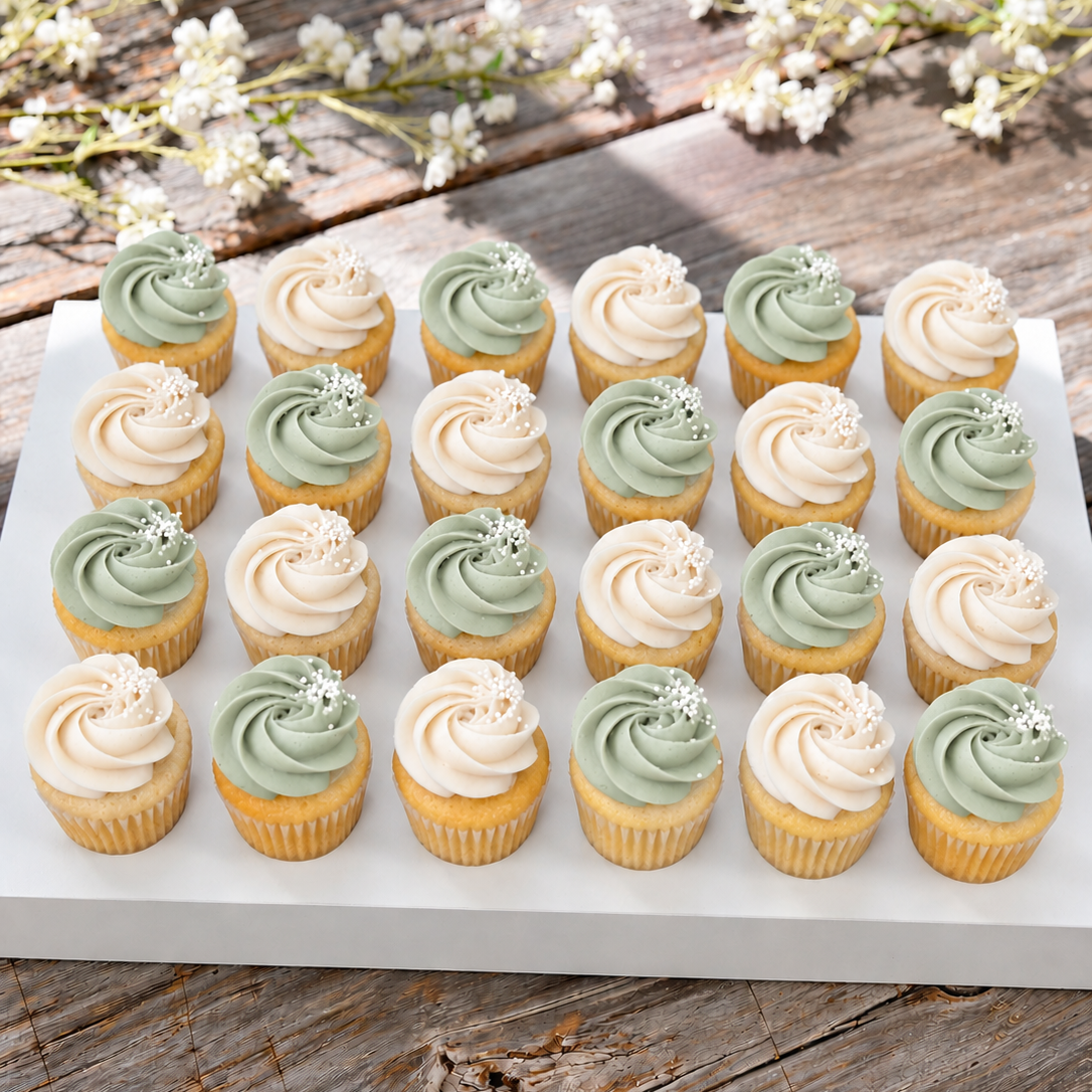 LES COLORÉS | Mini cupcakes