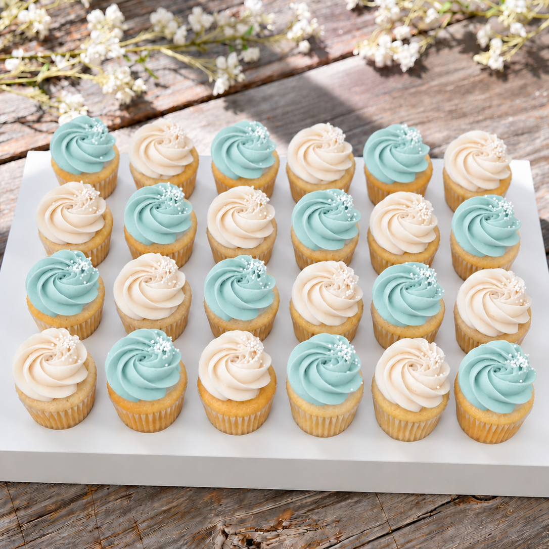 LES COLORÉS | Mini cupcakes