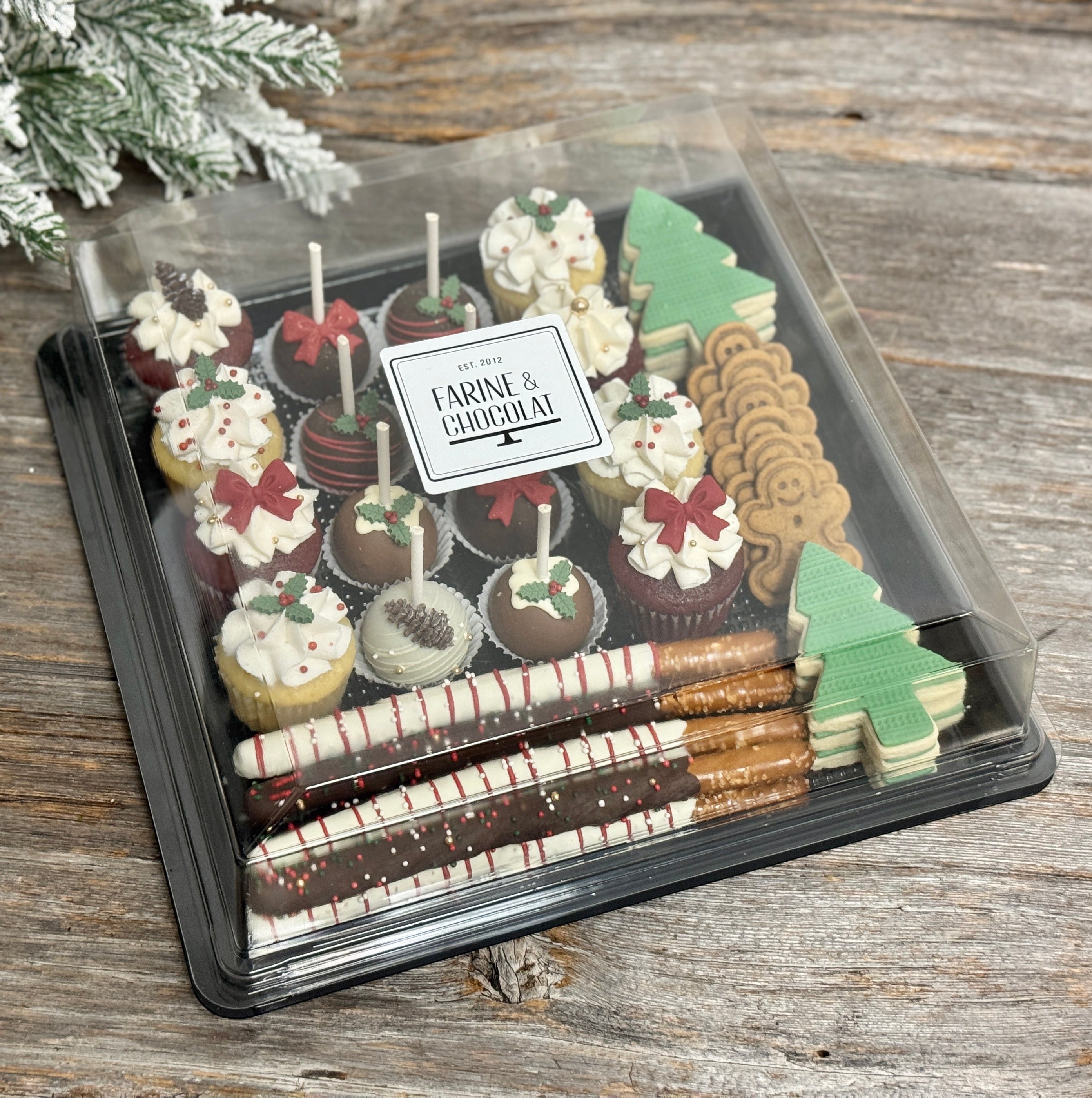 LA TABLE SUCRÉE POUR EMPORTER de Noël